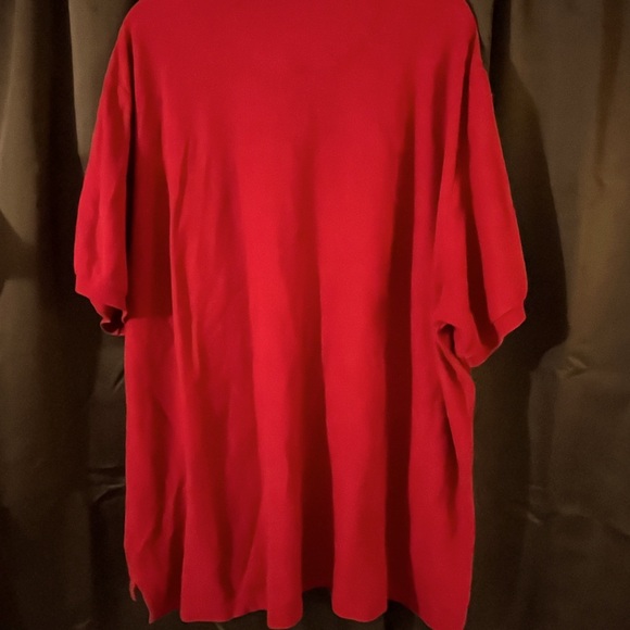 Men’s Chaps Collared Style, Size 2XB, Solid Red in Good condition - Picture 3 of 3